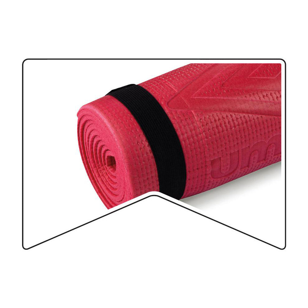 UMBRO Fitness Yoga Pilates Mat Non Slip Cushion Exercise Workout 173x58cm 4mm L