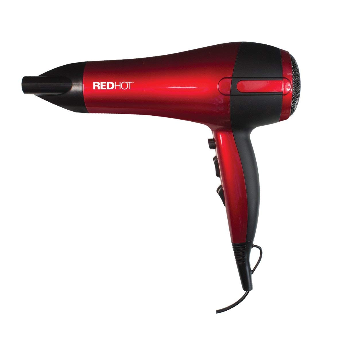 2200W Red Hot Professional Style Hair Dryer Concentrator Nozzle Blower Pro Salon