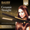 BAUER 230° Ceramic Tourmaline Hair Straighteners Professional Salon Styler Pro.