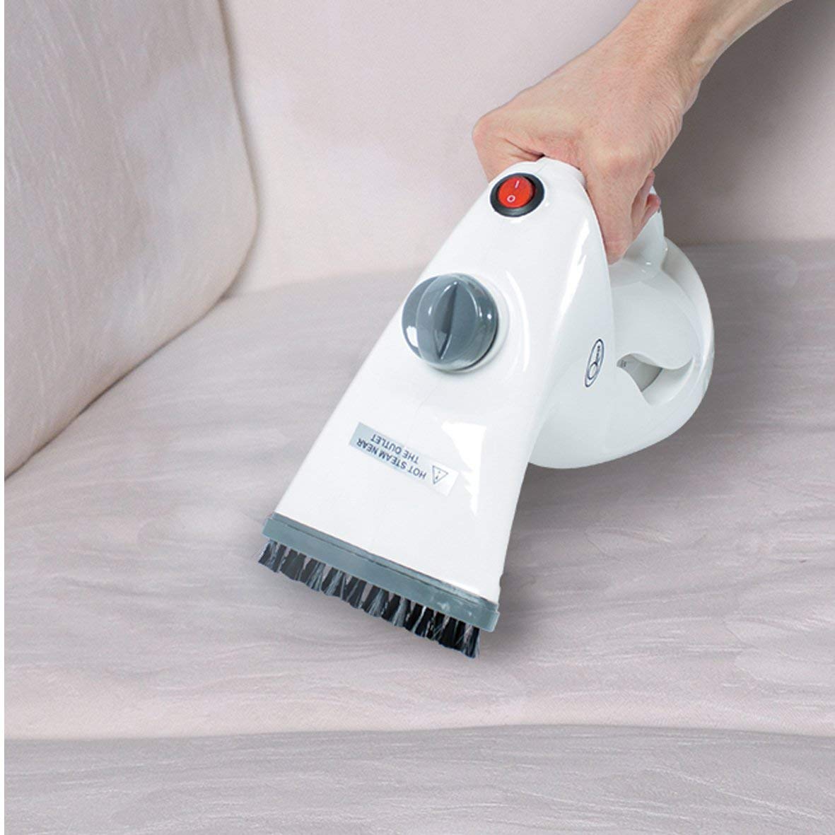 Quest Portable Upholstery Garment Steamer Fast Heat 800W Irons Sterilizes Brush