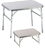 Foldable Aluminium Camping Picnic Table Garden BBQ Side Kitchen Desk Portable UK