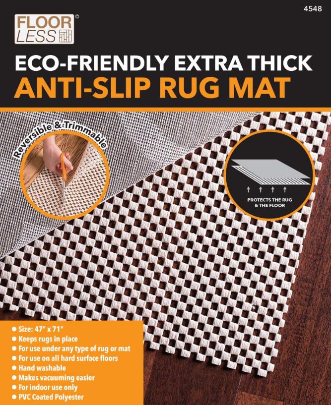 120x180cm Anti Slip Rug Mat Grip Gripper Multi-Purpose Non Slip Underlay Thick