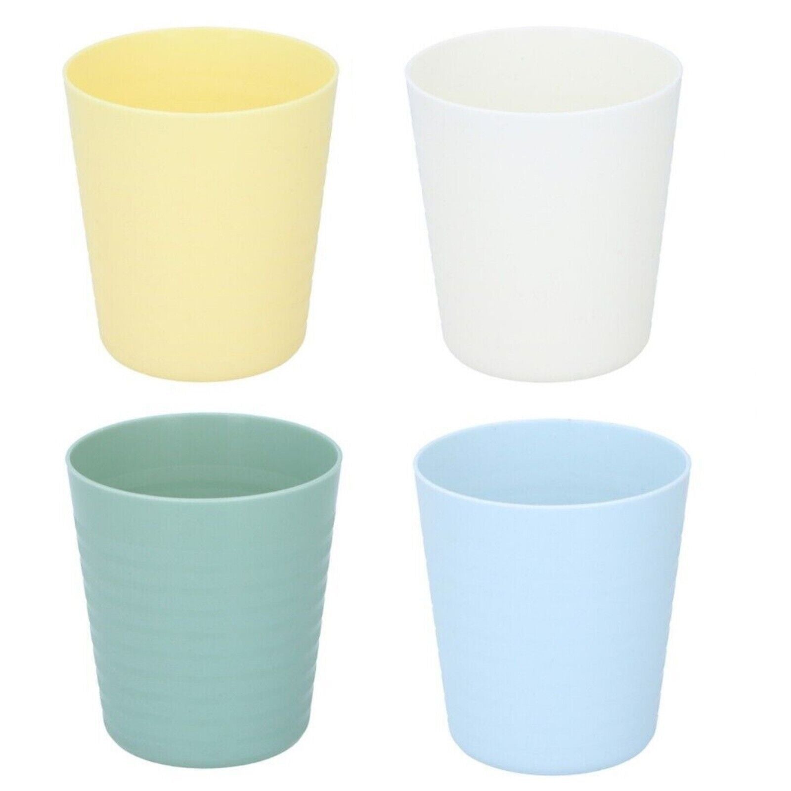 21Pcs Plastic Plates Cups Cutlery Set Picnic BBQ Camping Storage Box Handle