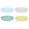 21Pcs Plastic Plates Cups Cutlery Set Picnic BBQ Camping Storage Box Handle