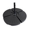 4 X Banana Parasol Base Weight Cantilever Hanging Fan Style Parasol Weight 80kg