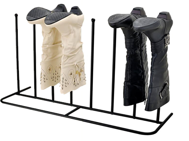 4 Pair Wellington Walking Boot Rack Stand | Wellies Welly Shoes | Indoor/Outdoor