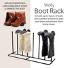 4 Pair Wellington Walking Boot Rack Stand | Wellies Welly Shoes | Indoor/Outdoor