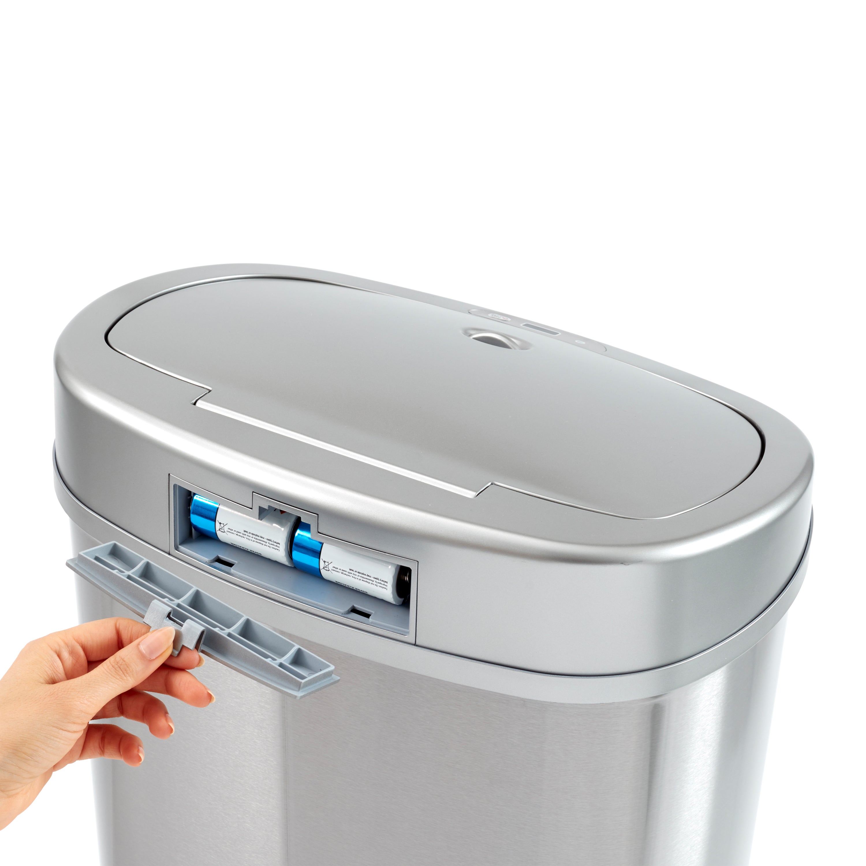 Black & Decker 30/40/50L Pedal Bin with Soft Close Lid Stainless Steel Kitchen