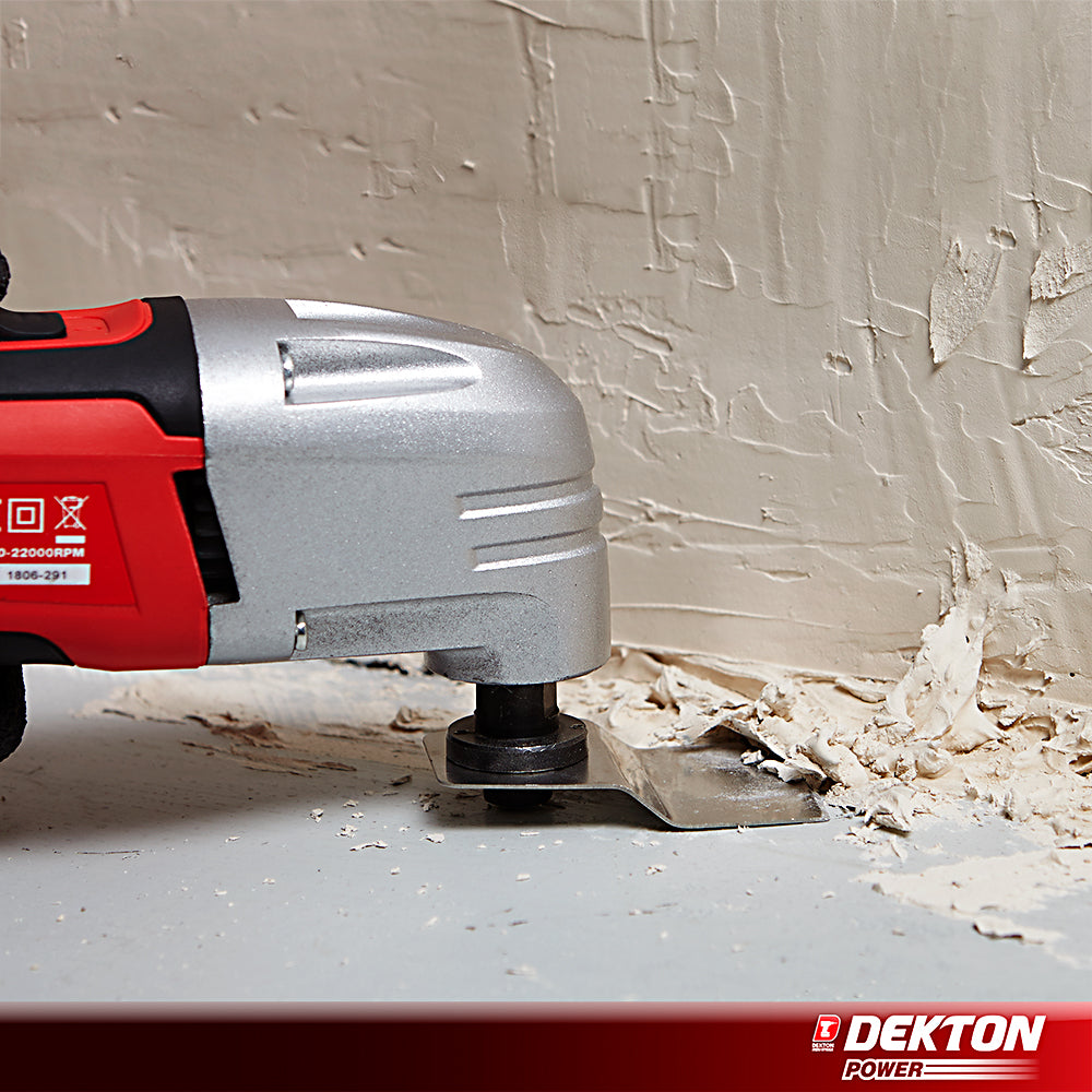 Dekton 300W Oscillating Multi Tool Sander Scraper Saw Cut Sanding Grind 37pc