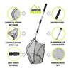 Telescopic Fishing Landing Net for Sea Coarse Game Fishing 63-150cm Aluminium