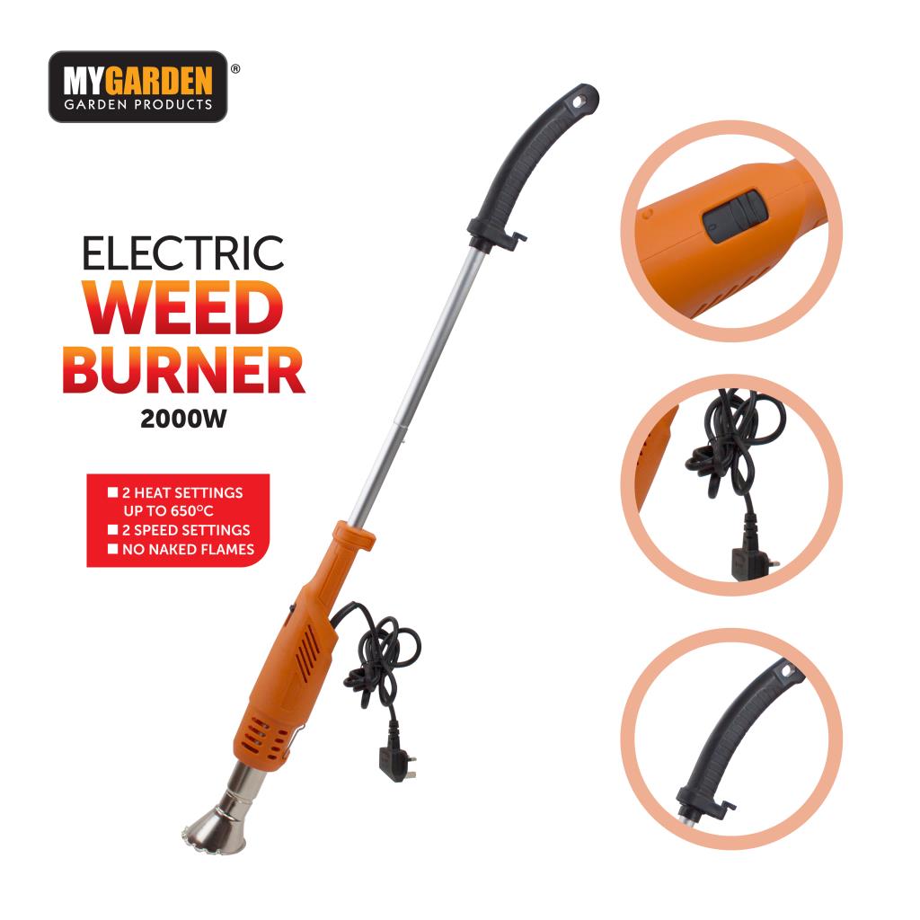 Electric Weed Burner| 4 Nozzles | BBQ Lighter | Wand Killer Remover No Chemicals