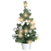 20 LEDs Christmas Xmas Tree 45cm Battery Operated Fairy Lights Warm White Table