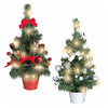 20 LEDs Christmas Xmas Tree 45cm Battery Operated Fairy Lights Warm White Table