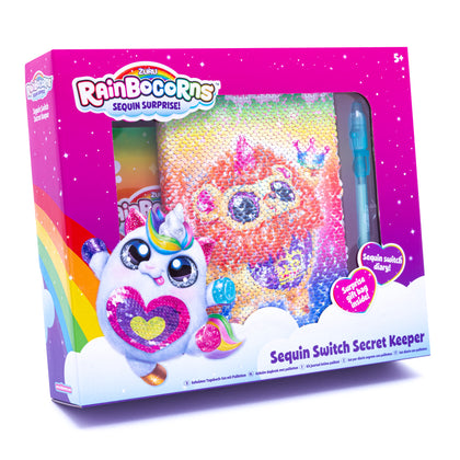 Rainbocorn Sequin Switch Secret Keeper Diary Surprise Gift Reveal Lock Fashion