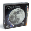 NASA 500Pc Circular Puzzle The Moon and The Earth Educational Jigsaw Family Fun