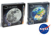 NASA 500Pc Circular Puzzle The Moon and The Earth Educational Jigsaw Family Fun