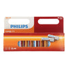 12/24 Philips Long Life Batteries AA AAA 1.5V Zinc Chloride R6 R03 High Quality