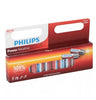 12/24 Philips Long Life Batteries AA AAA 1.5V Zinc Chloride R6 R03 High Quality