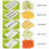 9 in 1 Mandolin Vegetable Food Slicer Julienne and Container - Peel Cut Slice