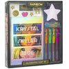 Rainbow High Holographic Diary Set Krystal Skyler Jade Gel Sticker Notebook