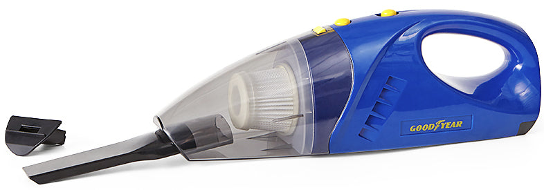 Goodyear 60W 12v Wet and Dry Car Vacuum Cleaner Long Cord Cyclone Filter Bagless
