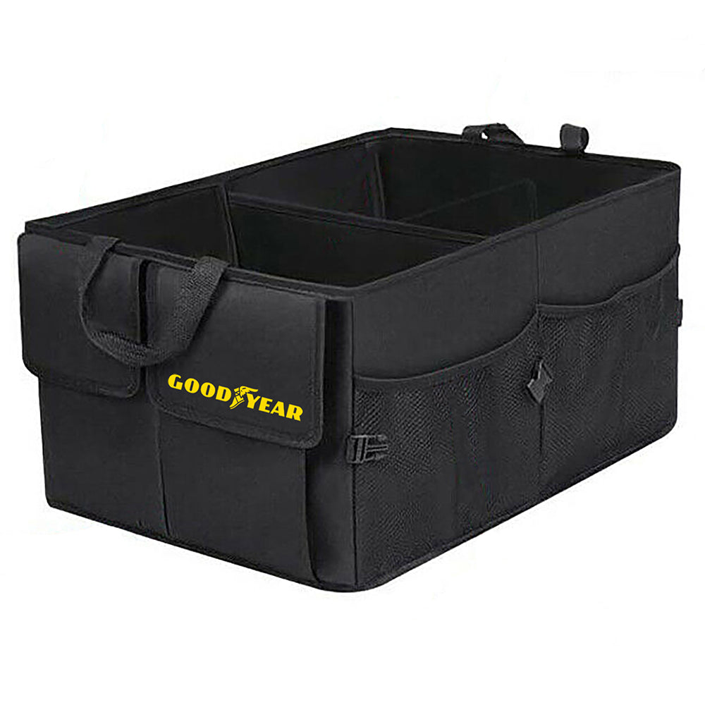 Goodyear Heavy Duty Collapsible Car Boot Organiser Tidy Storage Box Foldable