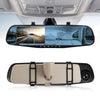 Goodyear HD Mirror Dash Cam Car DVR Video Recorder with Front and Rear Camera