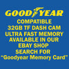 Goodyear HD Mirror Dash Cam Car DVR Video Recorder with Front and Rear Camera