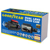 Goodyear Dual Lens Car Dash Cam with Front Rear Internal Camera HD Dashcam Taxi