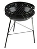 Portable Charcoal BBQ Barbecue Cooking Grill Garden Outdoor 33cm Round Patio Cam