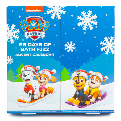 Paw Patrol 25 Days Of Bath Fizz Bubbly Advent Calendar Confetti Christmas Xmas