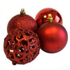 100pcs Christmas Decor Baubles Tree Xmas Balls Party Wedding Ornament Size 3/4/6