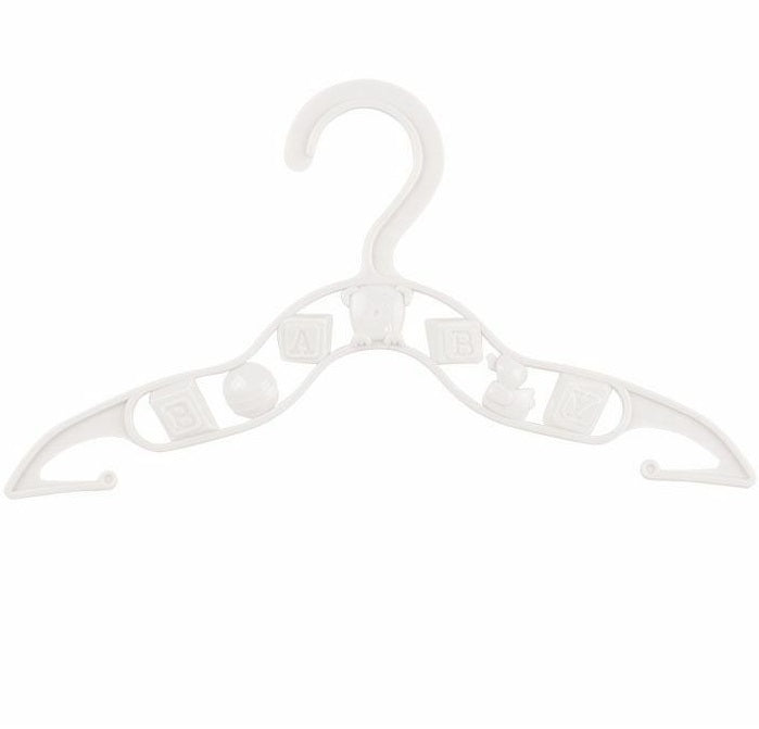 Baby Clothes Hangers Coat Trouser Toddler Kids Children Plastic Space Saver Slim
