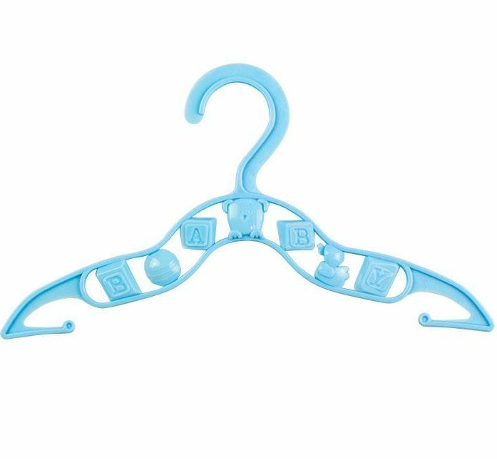 Baby Clothes Hangers Coat Trouser Toddler Kids Children Plastic Space Saver Slim