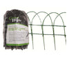 10m Garden Green PVC Coated Border Steel Wire Mesh Fence Fencing Strong Decor