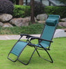 Zero Gravity Garden Reclining Chair Sun Lounger Recliner Outdoors Summer Patio