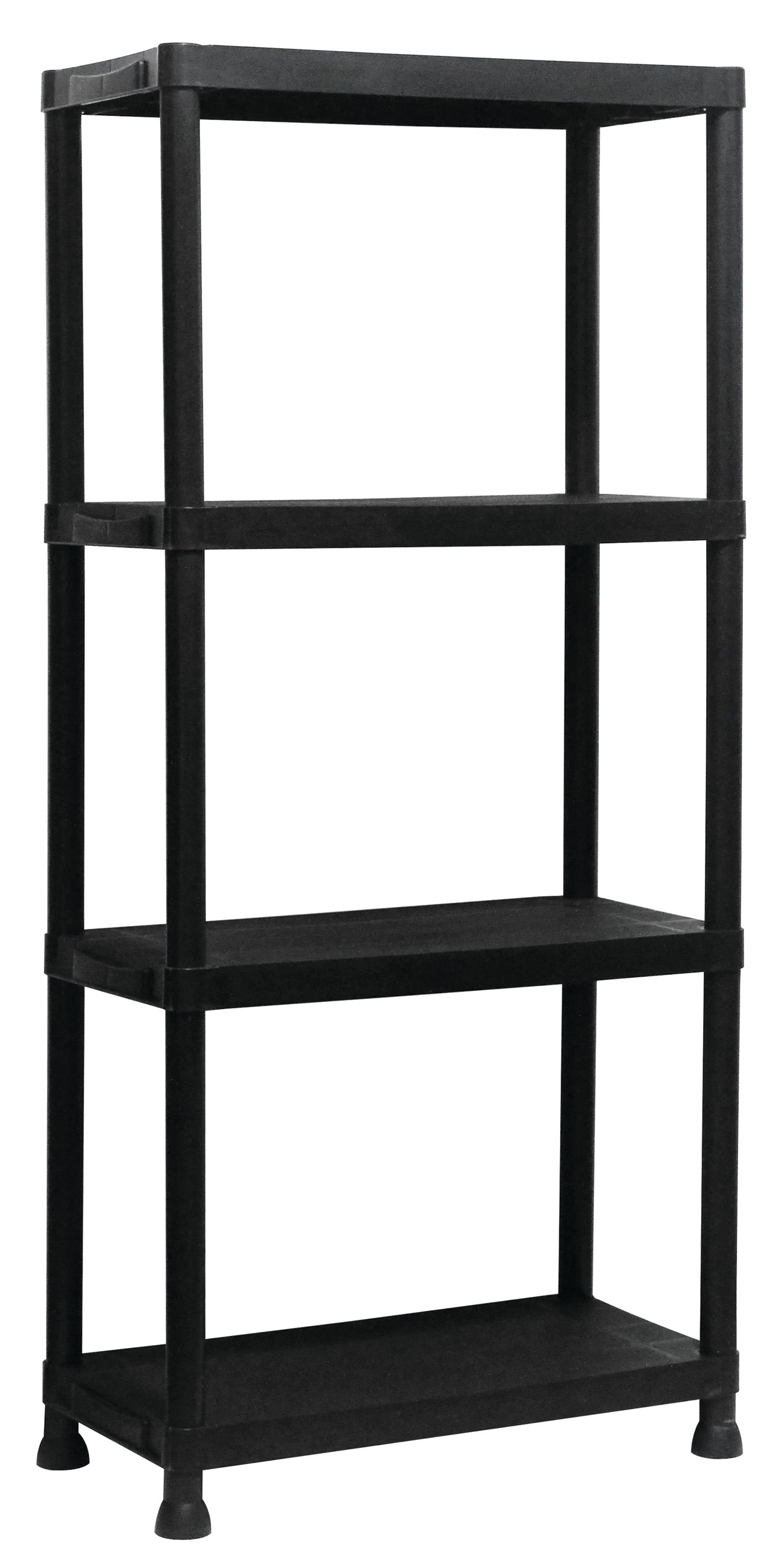 3/4/5 Tier Plastic Shelving Storage Racking Shelves Garage Shed Home Warehouse