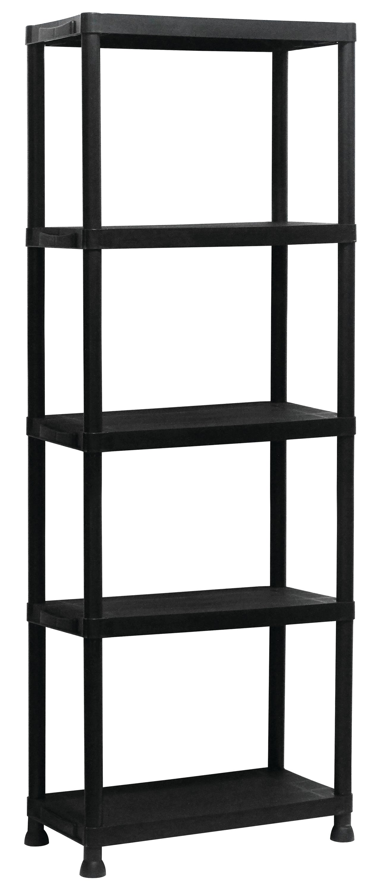 3/4/5 Tier Plastic Shelving Storage Racking Shelves Garage Shed Home Warehouse