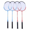 Professional Badminton Racquet Set 4 Player Racket Shuttlecock Poles Net Bag