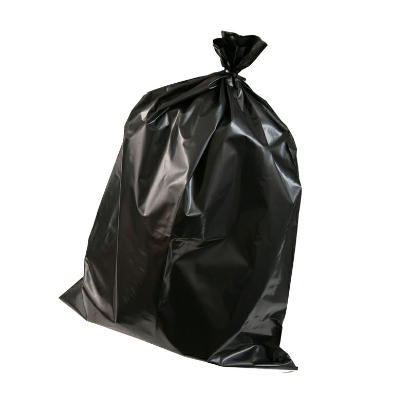 Heavy Duty Black Refuse Sacks Strong Bin Liners Dustbin Bags - 100 200 400 1000