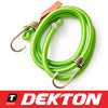 Dekton Heavy Duty Bungee Cord Elastic Luggage Straps Rope Hooks 18