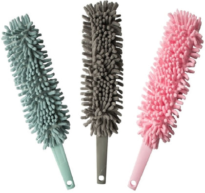 3x Magic Chenille Duster Handheld Cleaning Dust Fluffy Long Fibre Clean Home Car