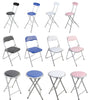 Folding Breakfast Bar Stool Foldable Padded Chair Seat Office Event Garden Party