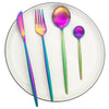Premium Modern Cutlery Set Finest Quality Polished Stainless Steel 5 Colours