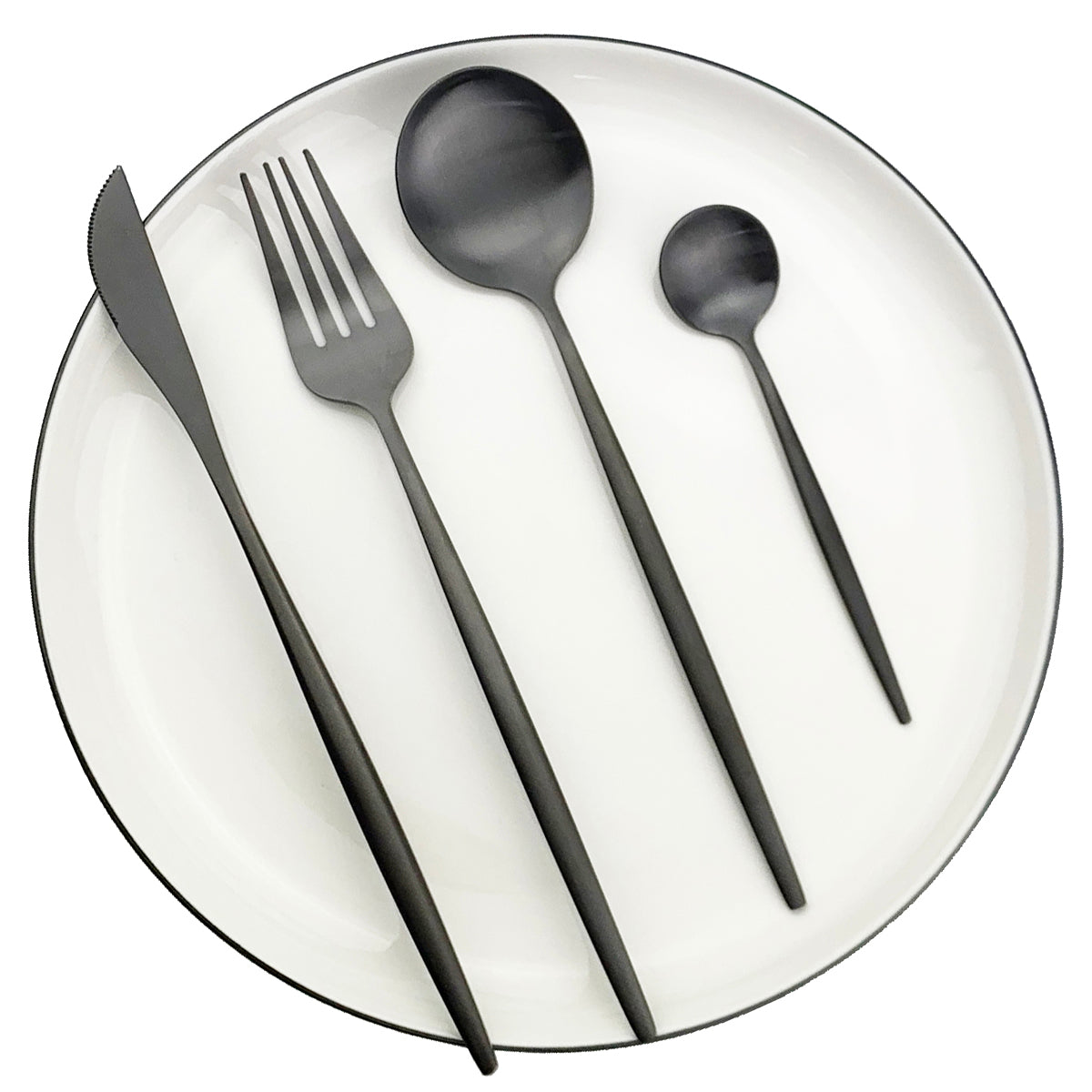 Premium Modern Cutlery Set Finest Quality Polished Stainless Steel 5 Colours