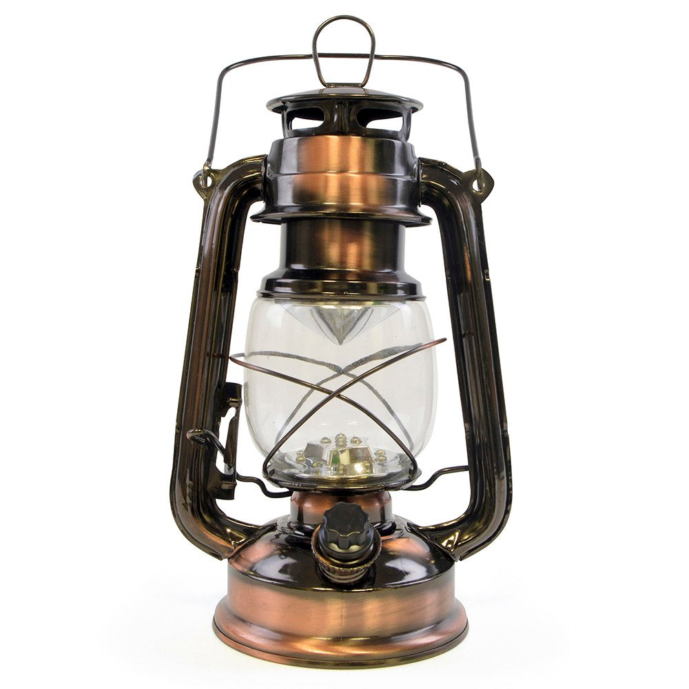 LED Retro Lamp Bright Antique Vintage Storm Lamps Solar Charge Battery Light