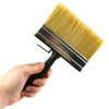 5.5'' Professional Shed Fence Decking Paint Brush Wood Block Paste Wide 140x40mm
