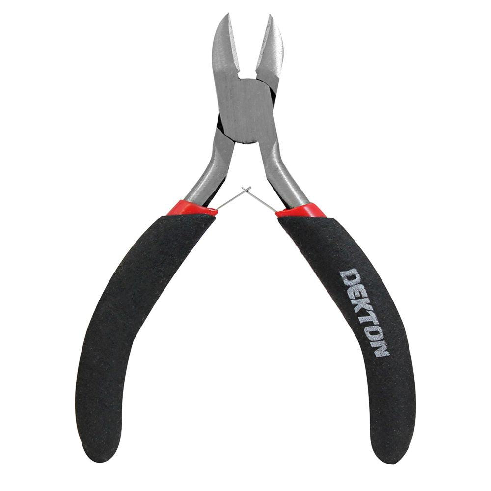 Dekton Mini Side Cutting Pliers Carbon Steel Anti Slip DIY Tool Workshop Craft