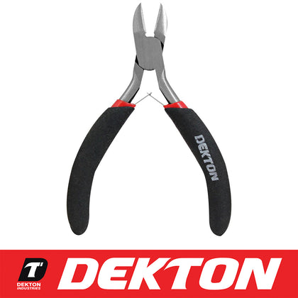 Dekton Mini Side Cutting Pliers Carbon Steel Anti Slip DIY Tool Workshop Craft