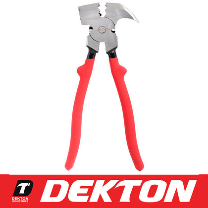 Dekton 7 In 1 Fencing Pliers Wire Cutters Staple Remover Clamp Pincer 10